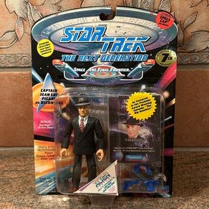 Star Trek The Next Generation Captain Jean Luc Picard as Dixon Hill Figurine